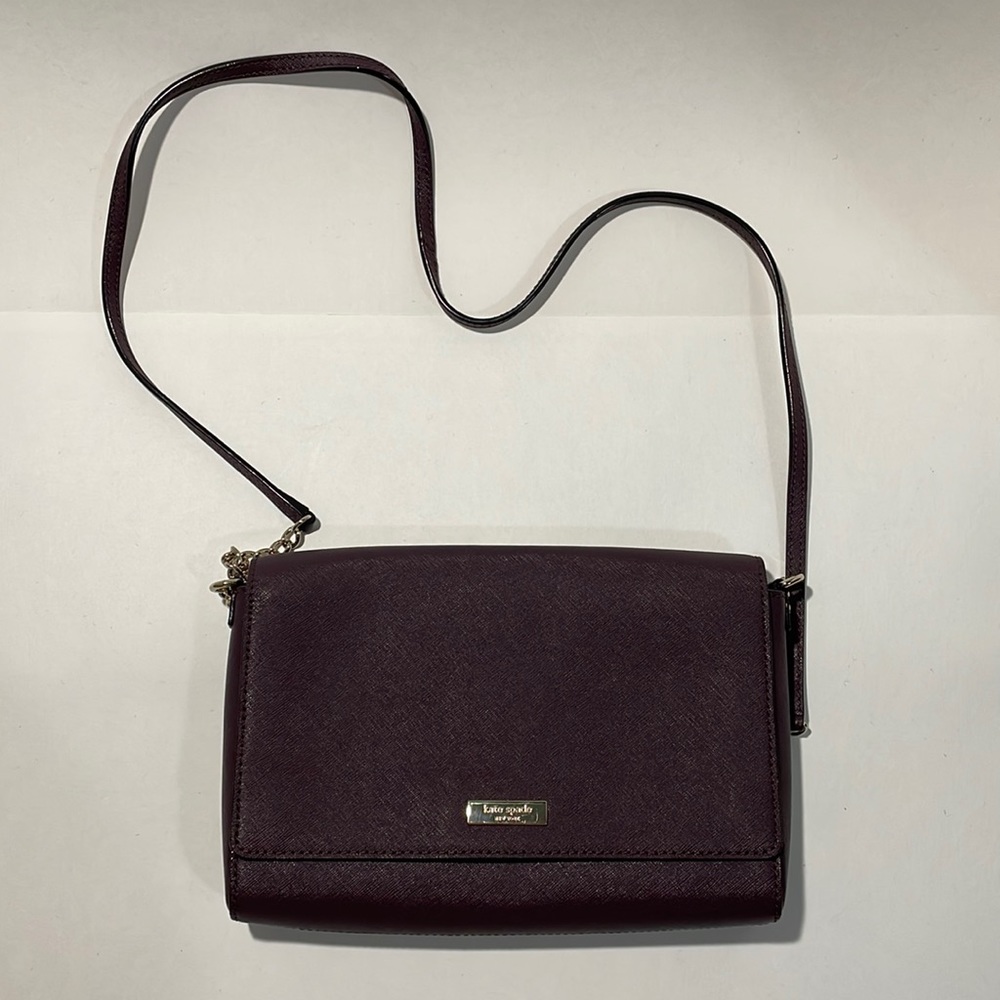 Kate Spade Tilden Place Alex Crossbody Bag - Maroon Color - NWOT
